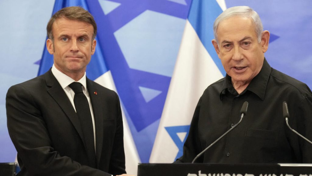 فلسطين تندد بهجوم نتنياهو على ماكرون بشأن نيته الإعتراف بدولة فلسطين 000 33Z322P 1