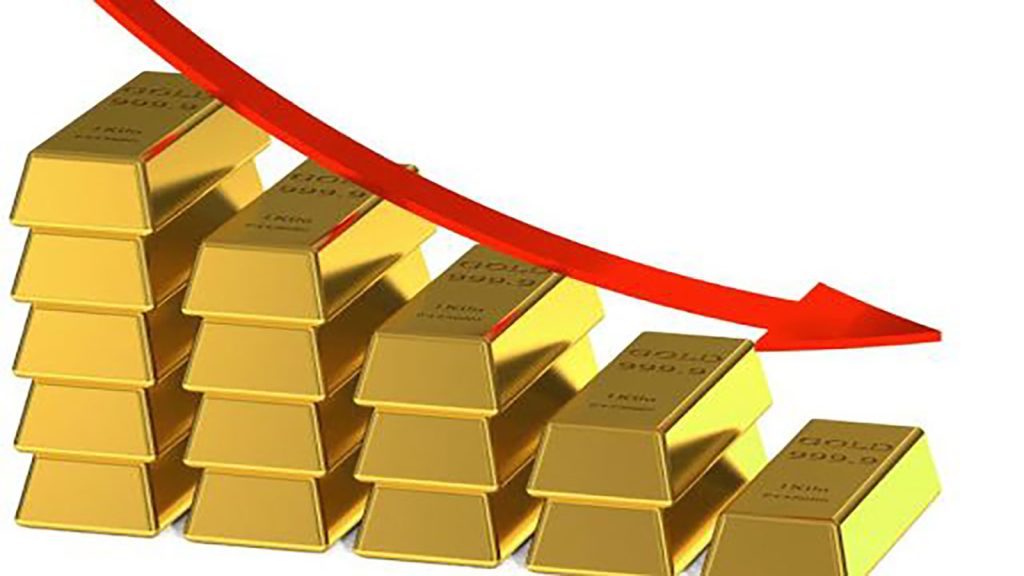تراجع اسعار الذهب