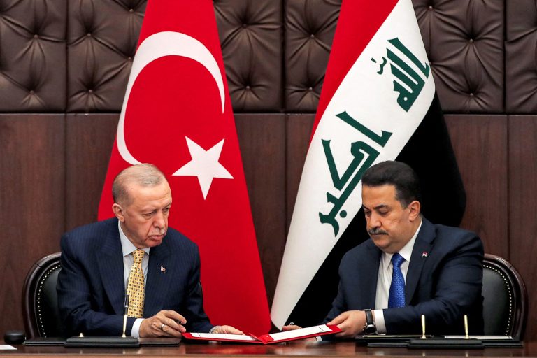 Turkey's President Erdogan visits Iraq