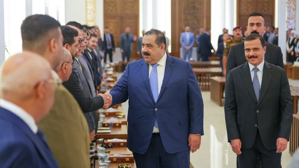 بعد اعتقال زعيمه.. وزارة لتحالف العزم في طريقها نحو "البيت السني" .. المحاصصة تبيد دولة المؤسسات! 728937229 1056371656949366 6755431065444154478 n.jpg